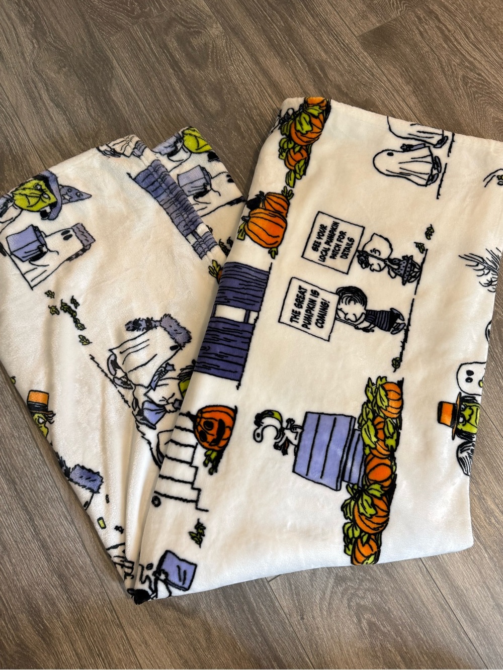 Peanuts Halloween Throw Blanket